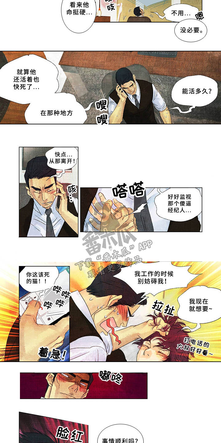 荒岛漂流者漫画,第13章：眼神1图