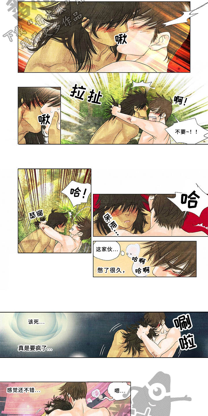 荒岛漂流者漫画,第8章：伤口1图