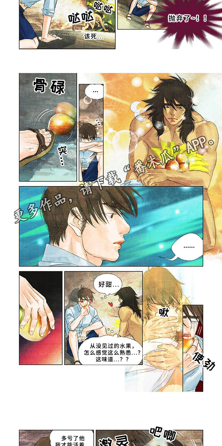 荒岛漂流者漫画,第5章：生火5图