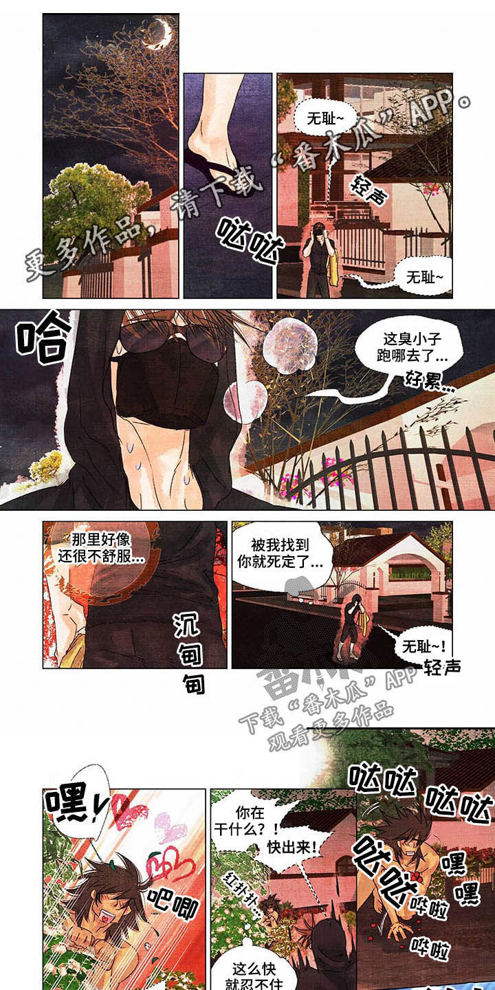 荒岛漂流者漫画,第28章：完全不是我1图