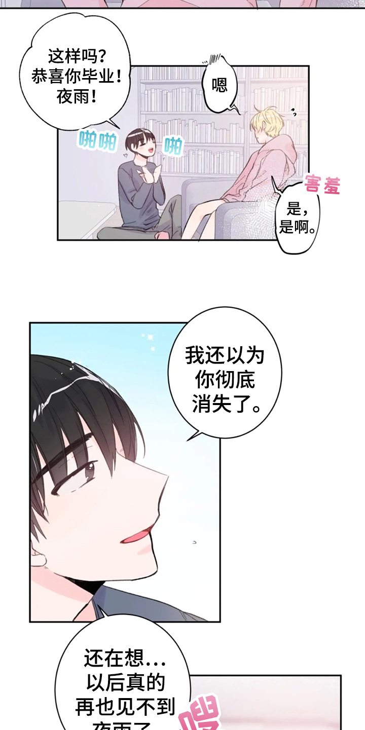 等待夜晚漫画,第14章：回来了4图
