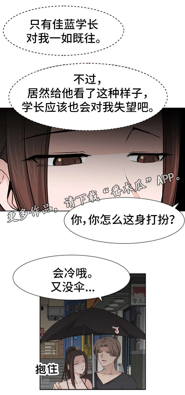 命运蜕变漫画,第20章：学长1图