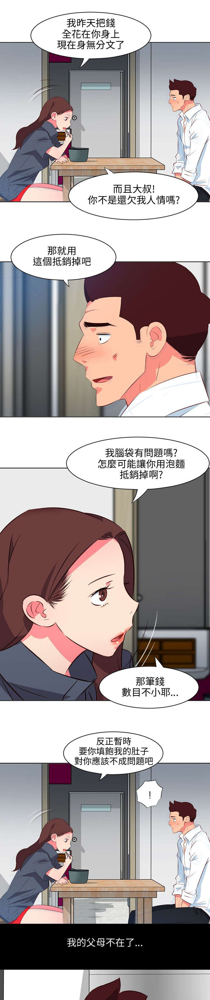 长期入住漫画,第32章：你幸福吗1图