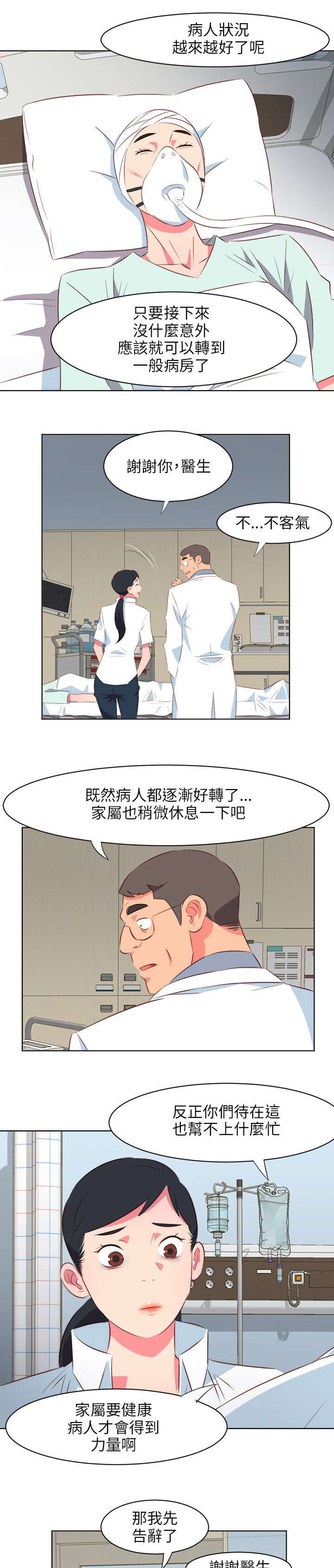 长期入住漫画,第49章：离开医院1图