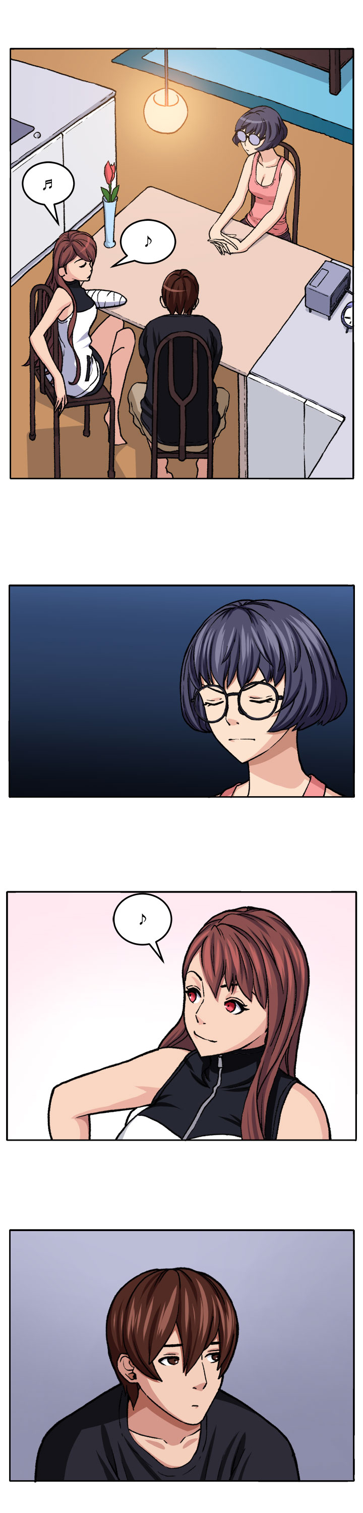 秘室惊魂漫画,第18章：交流1图