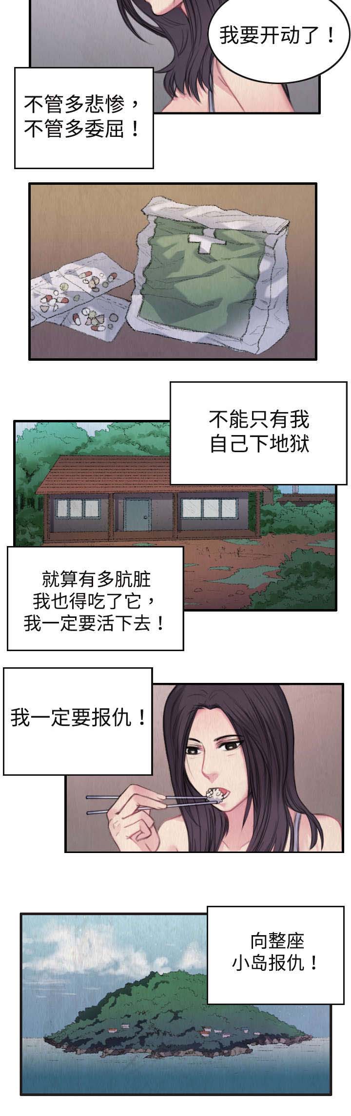 复仇之岛完整版免费看漫画,第2章：向小岛复仇1图