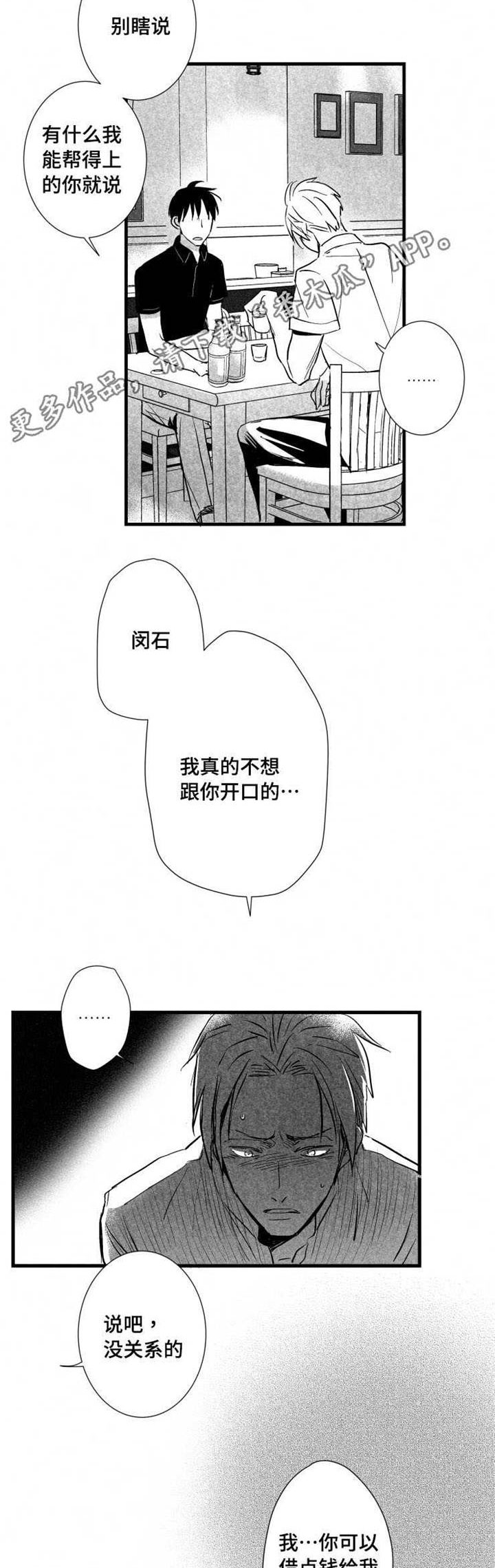 触近漫画,第24章：借钱1图
