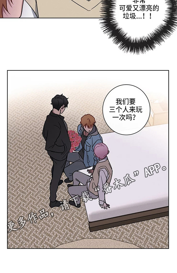 偷心花园漫画,第50章：三角恋人：一起吧5图