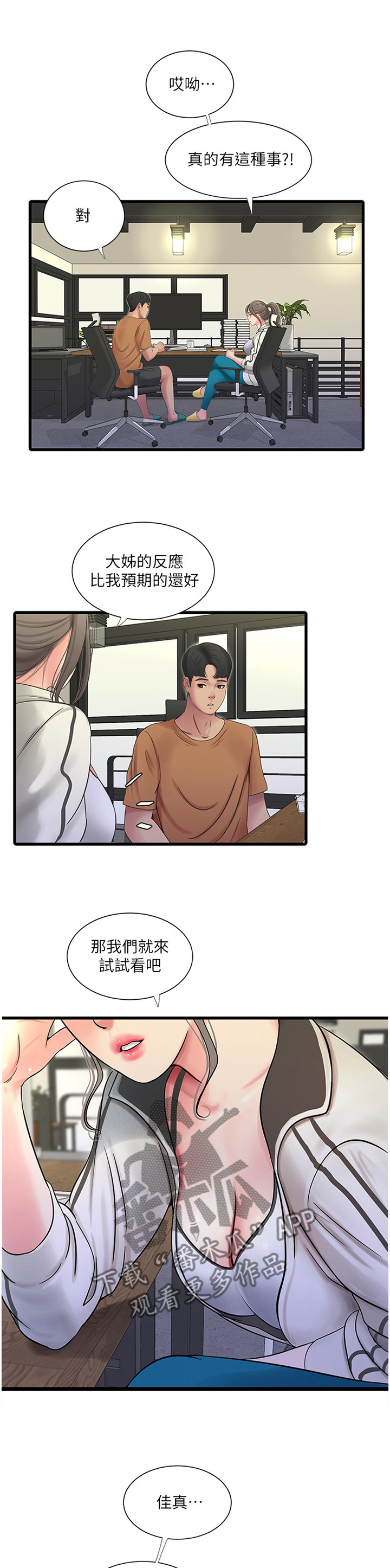 特别照顾漫画,第85章：举动1图