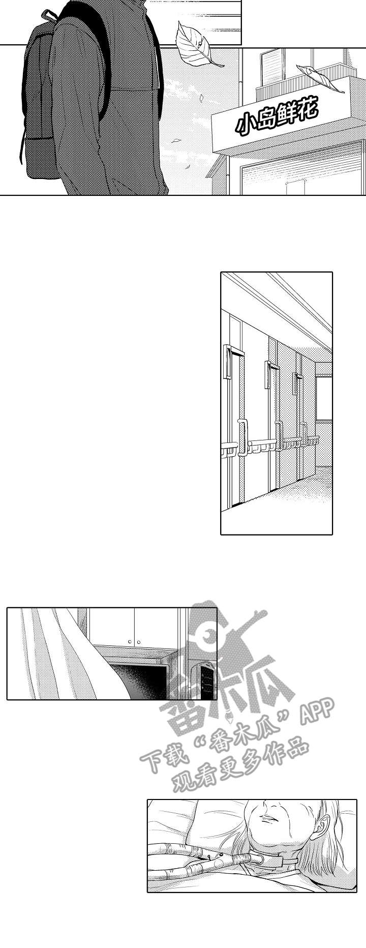 小岛鲜花店漫画,第18章：噩耗2图