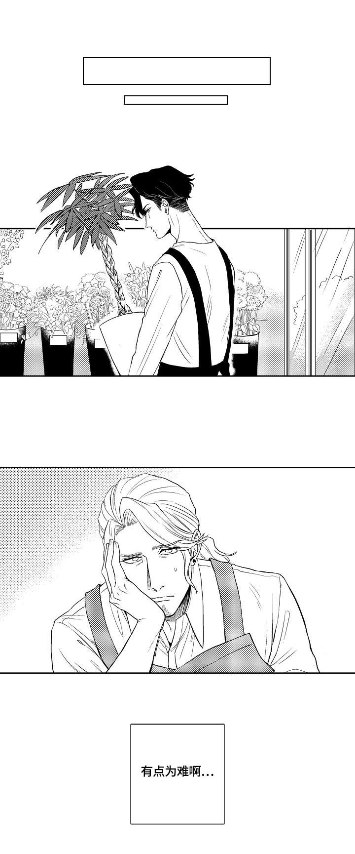 小岛鲜花店漫画,第4章：适应1图