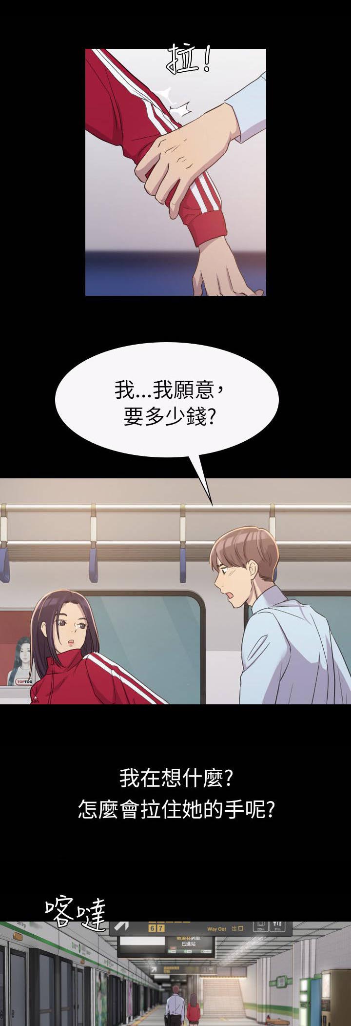 地铁站香烟漫画,第5章：厕所1图