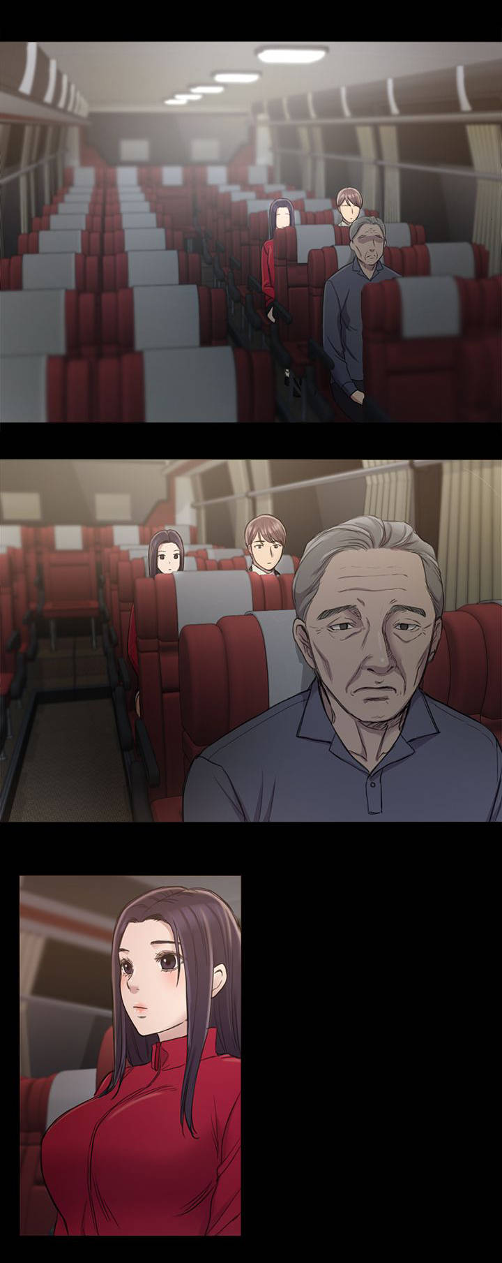 地铁站香烟漫画,第35章：坐公交车3图