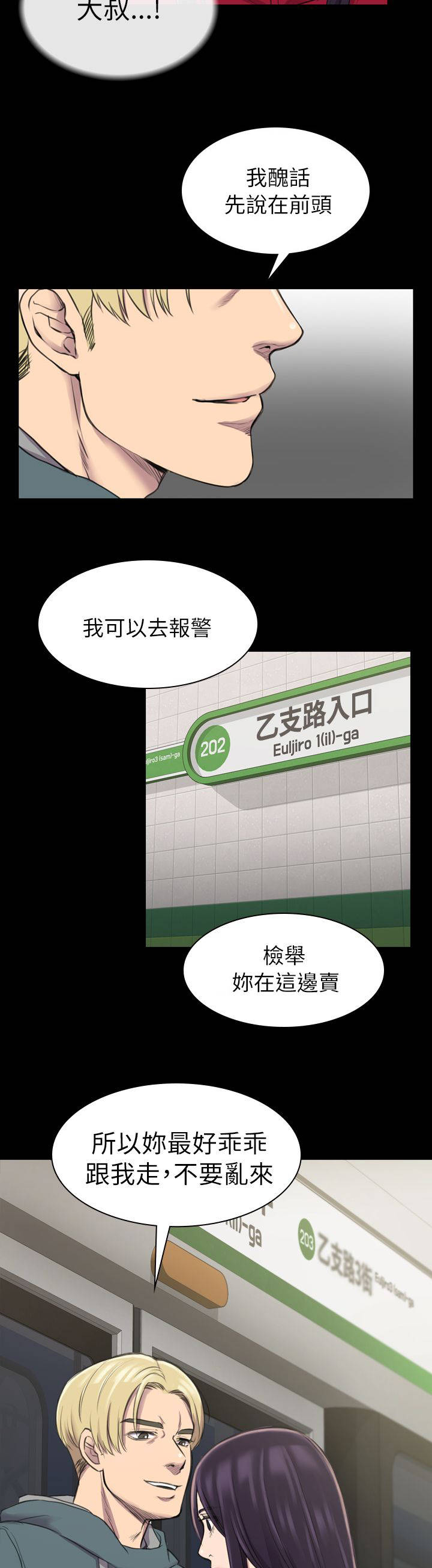 地铁站香烟漫画,第26章：之前的混混5图