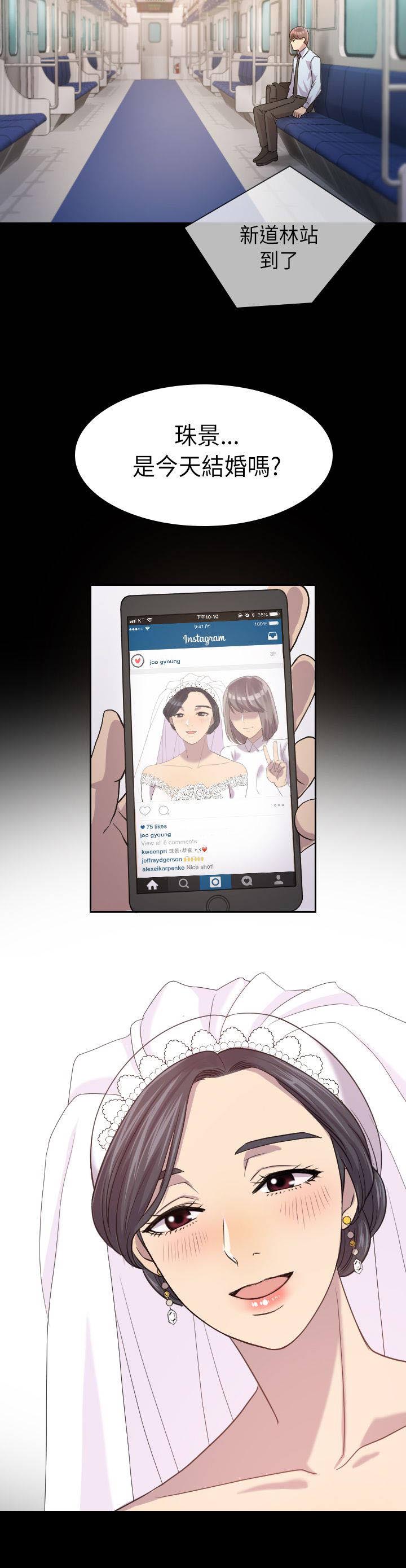 地铁站香烟漫画,第4章：结婚2图