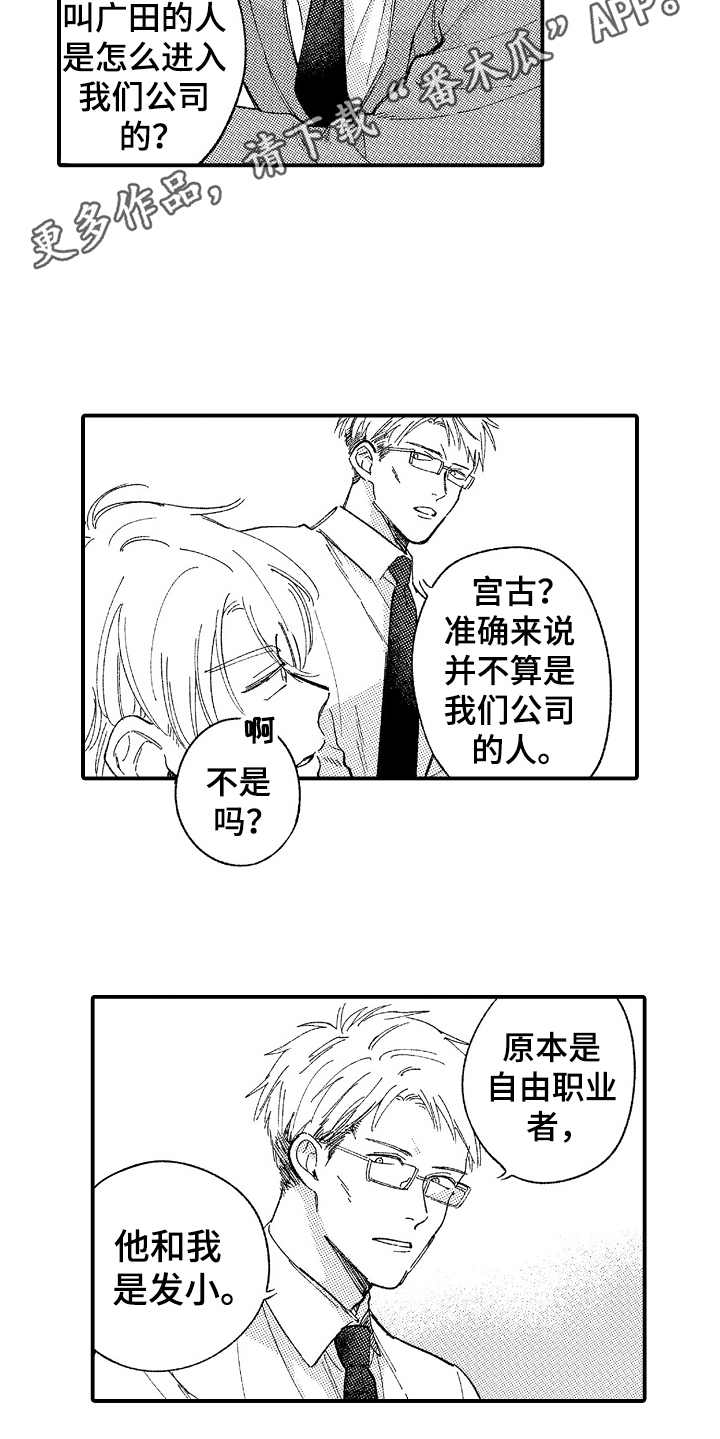 为你疯狂漫画,第11章：在哪见过4图