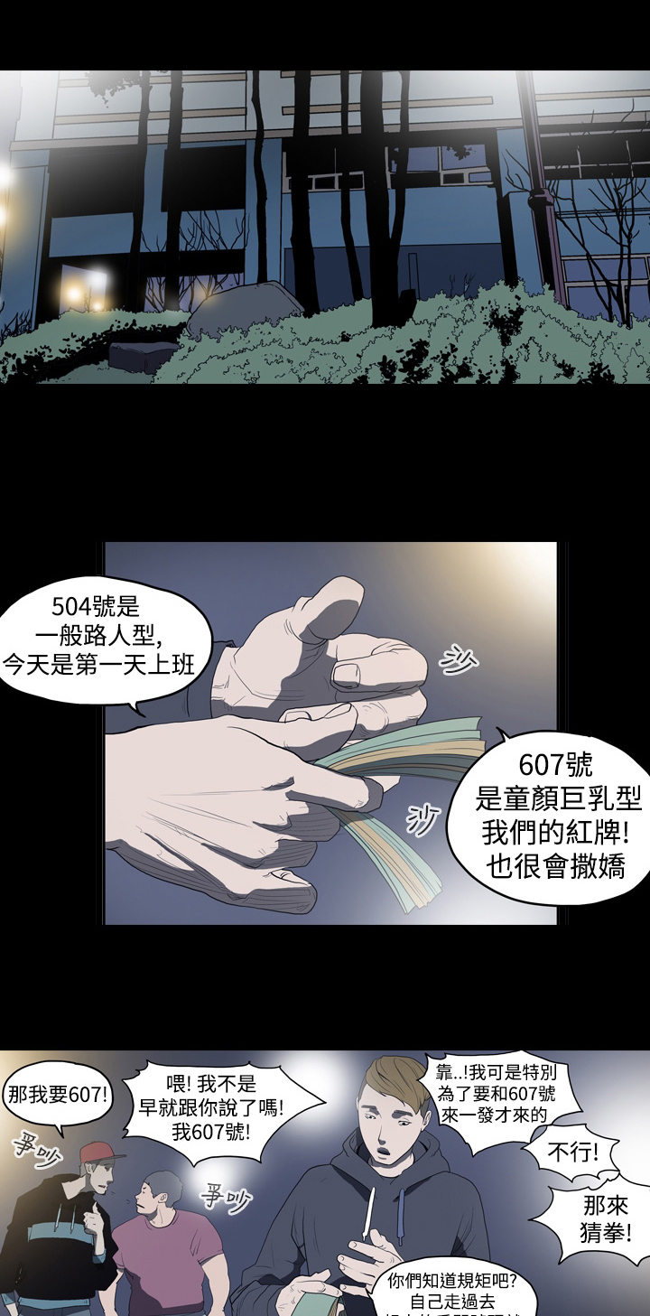 孤女流浪多年无人援漫画,第10章：非法工作5图