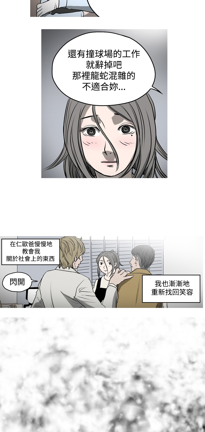 孤女无援漫画,第7章：与欧巴的相遇4图