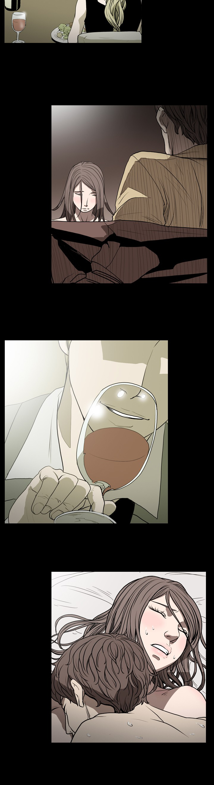 孤女无援漫画,第28章：残忍的现实2图