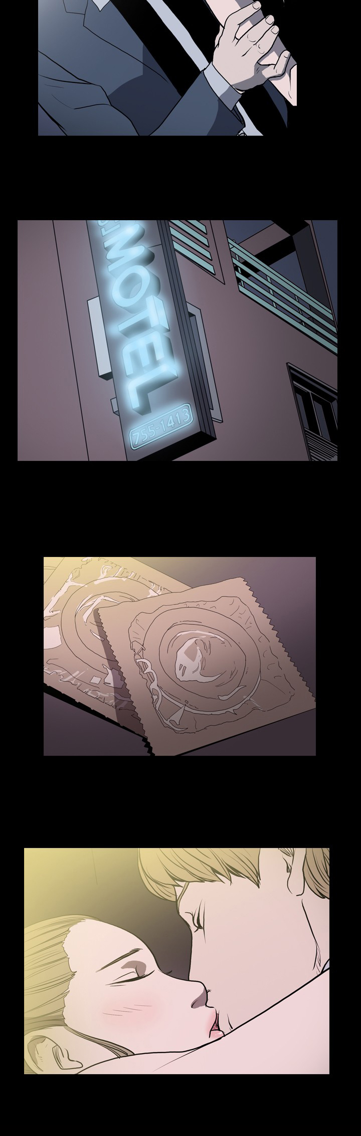 孤女无援漫画,第28章：残忍的现实4图