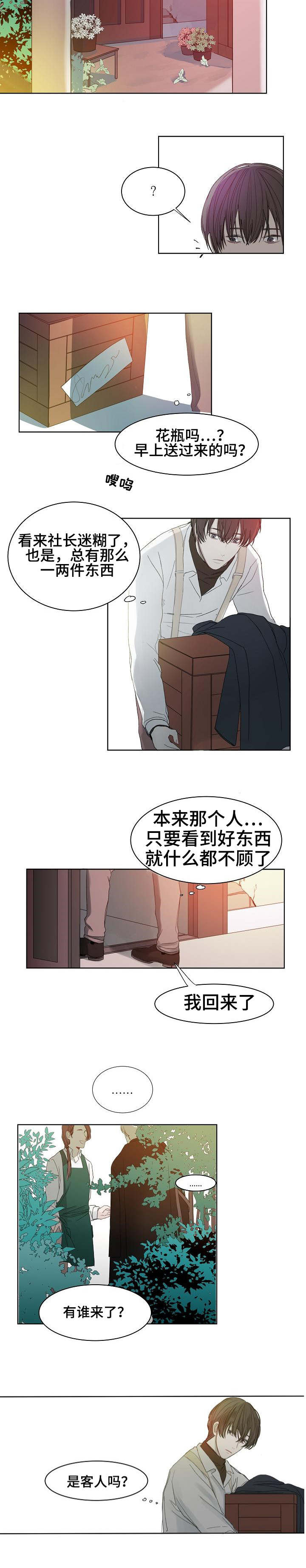 冰凉的成语漫画,第2章：不速之客4图