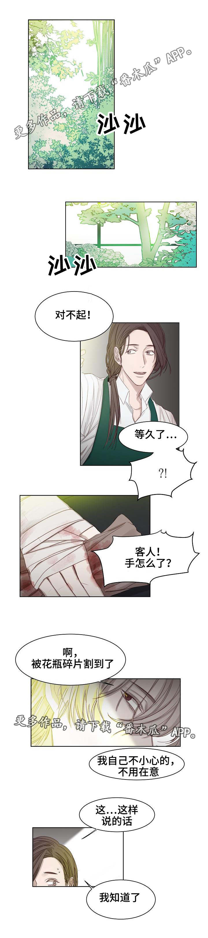 冰凉的居所漫画,第6章：选花5图