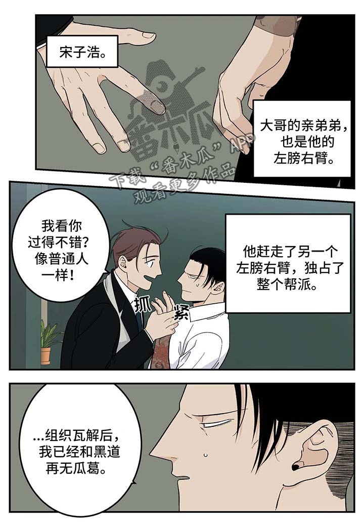 老大的打火机漫画,第28章：再会1图