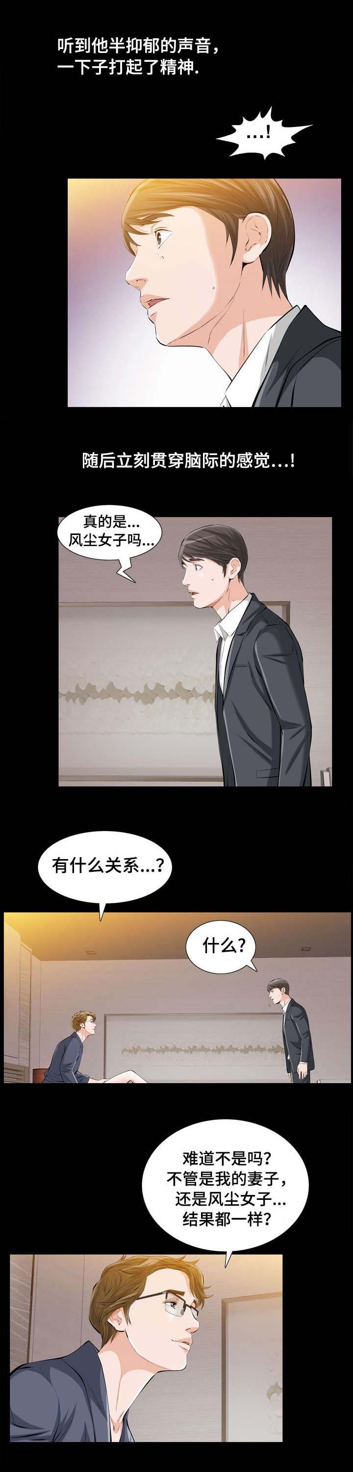 幸运体验漫画,第3章：很贵的风尘女子1图