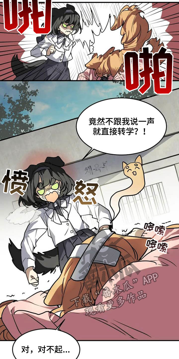 动物校园漫画,第23章：态度转变2图