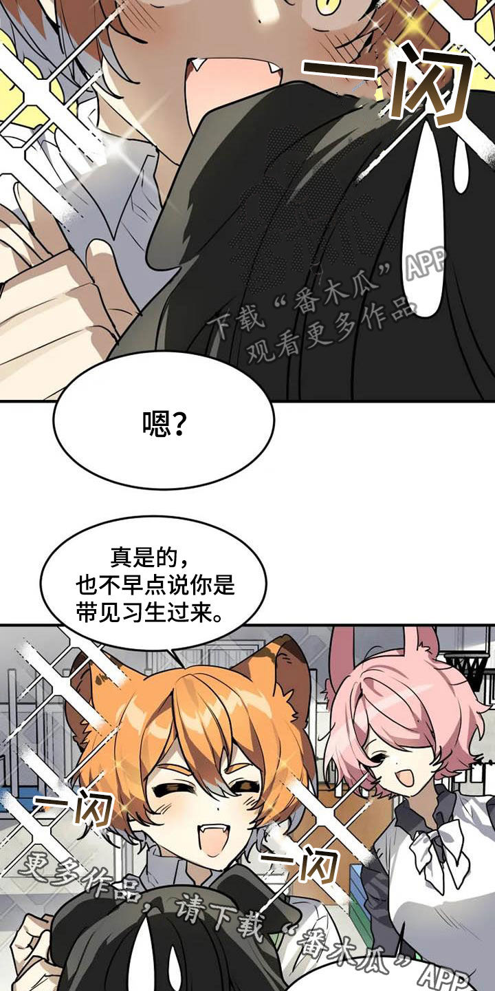 动物校园漫画,第23章：态度转变1图