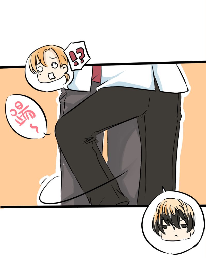 逗腐教室漫画,第8章：好奇心会害死猫1图