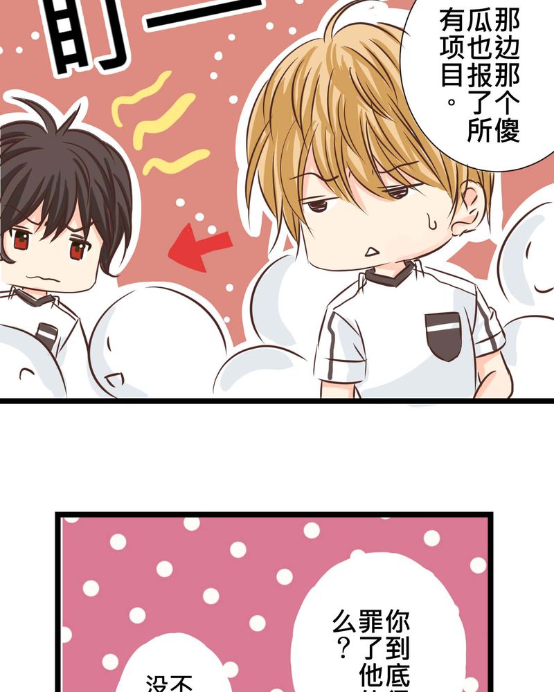 逗腐教室漫画,第26章：他与他的运动会4图