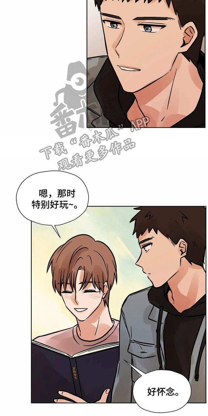 朋友的朋友生日怎么祝福漫画,第5章：相册5图