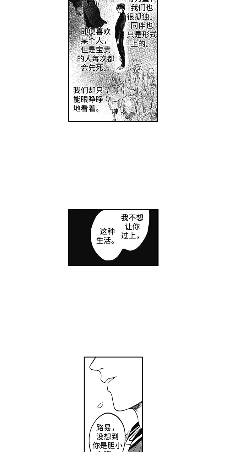 吸血鬼吃掉齐洛漫画,第13章：胆小鬼2图