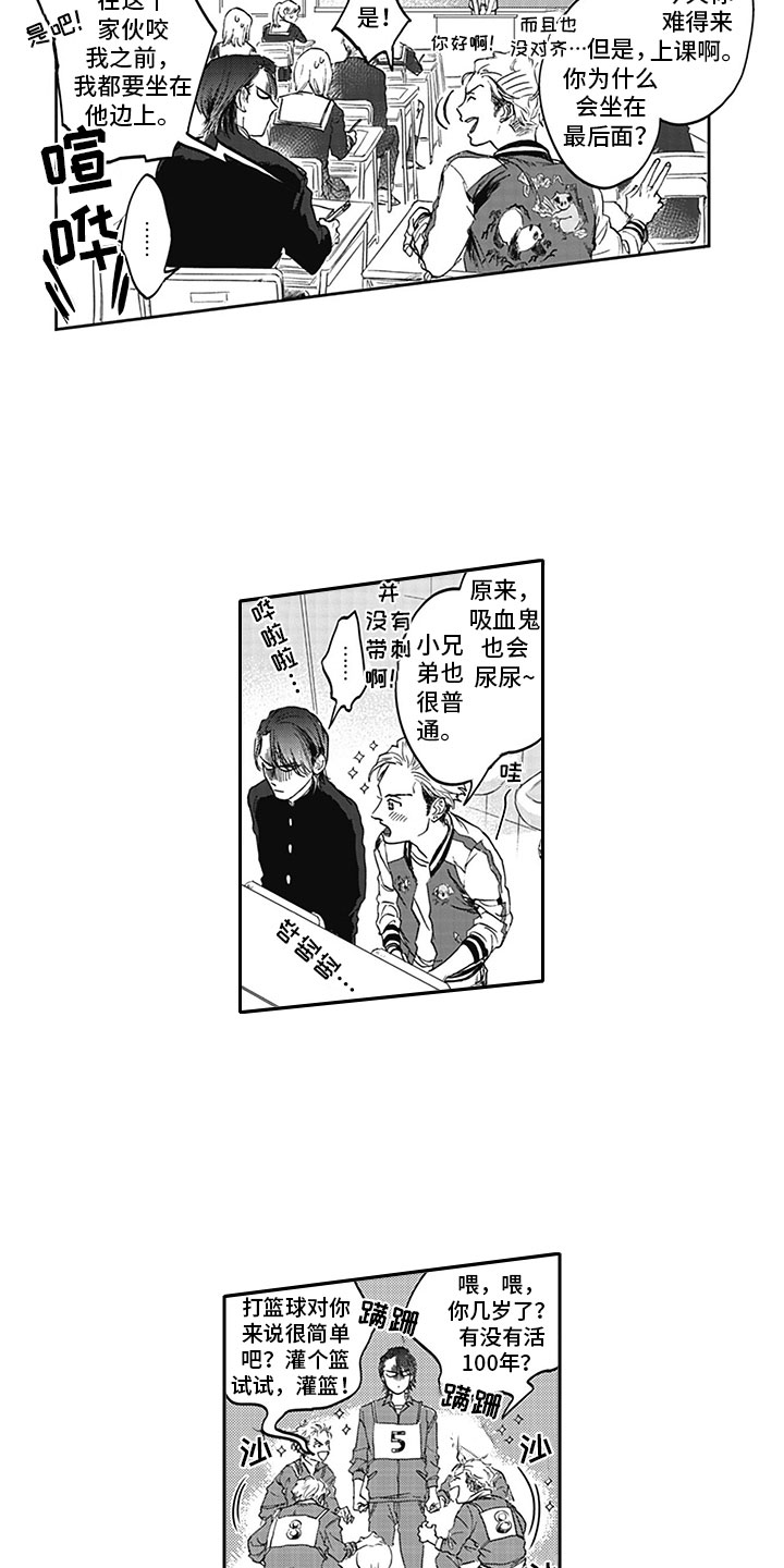 吃掉吸血鬼漫画,第2章：笨蛋3图