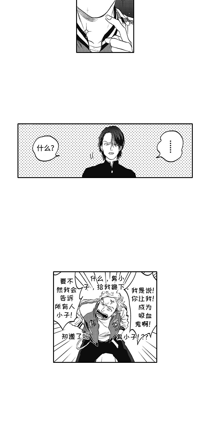吃掉吸血鬼漫画,第2章：笨蛋2图
