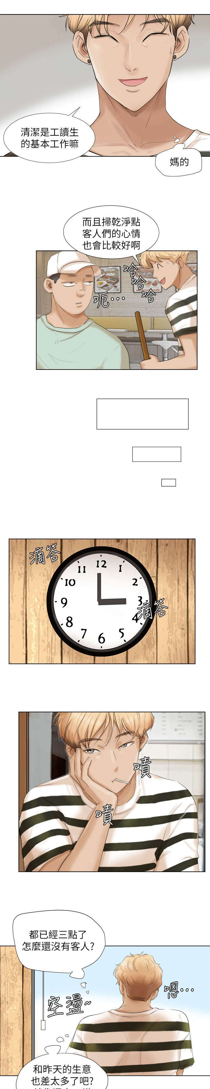 多食记漫画,第27章：来得真早2图