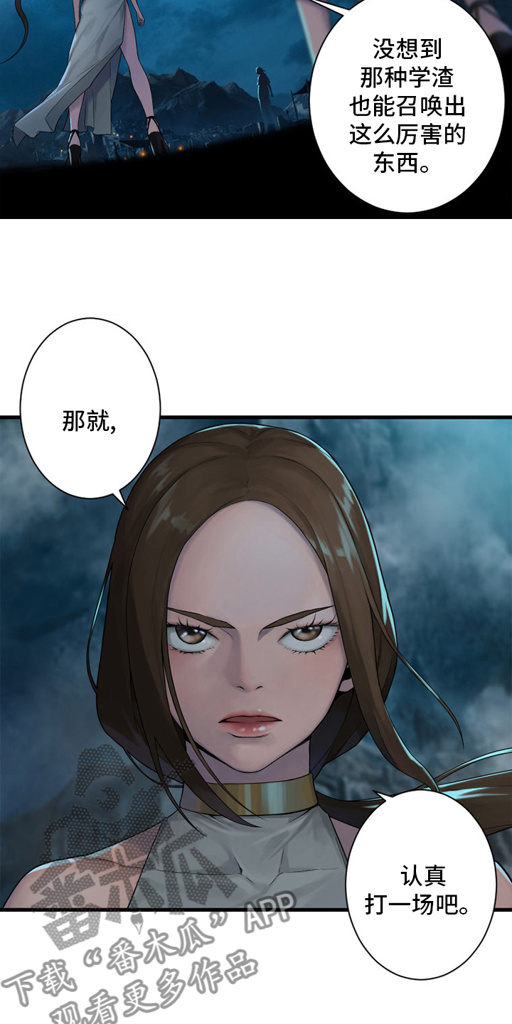 灰羽苍兽平民打法漫画,第144章：最高召唤术4图