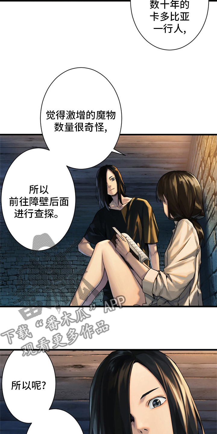 灰羽苍兽平民打法漫画,第113章：障壁后面2图