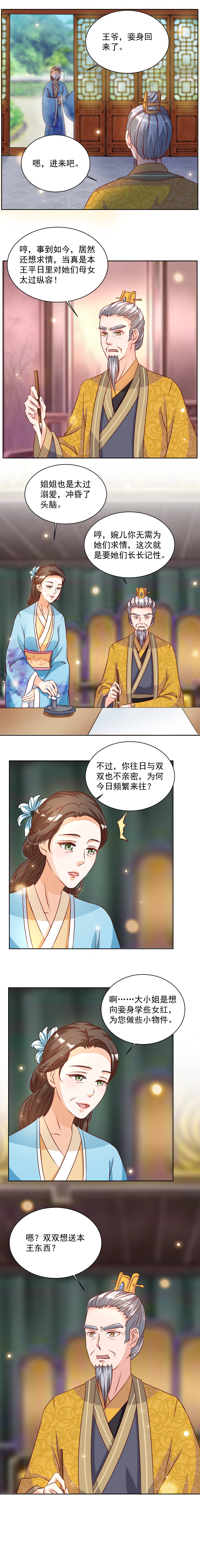 六宫风华漫画,第34章：对王府下手3图