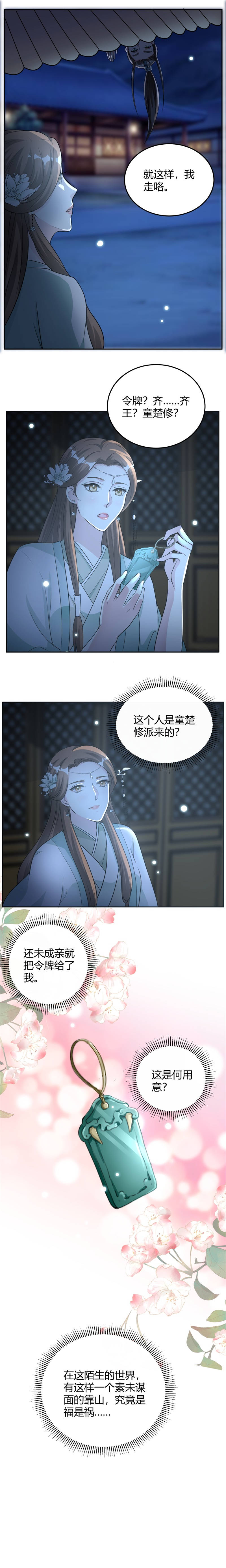 六宫风华漫画,第19章：我知道你不是他1图