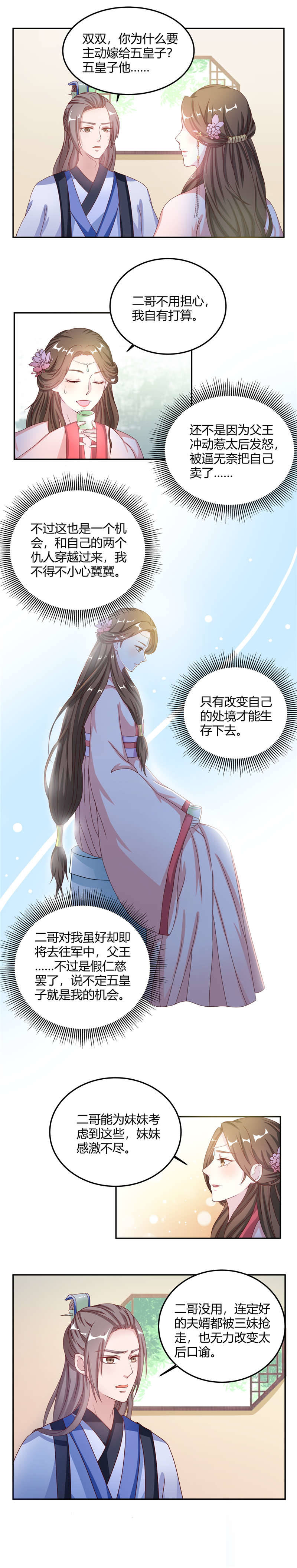 六宫风华漫画,第10章：自有打算3图