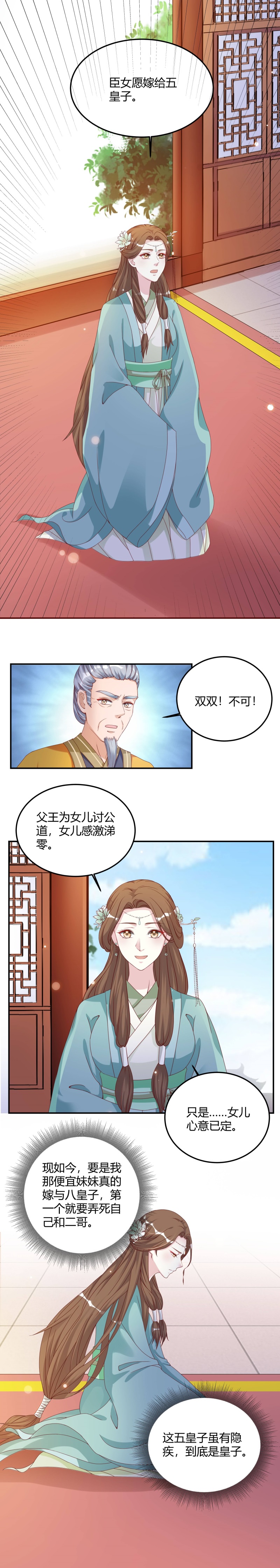 六宫风华漫画,第8章：五皇子他……5图
