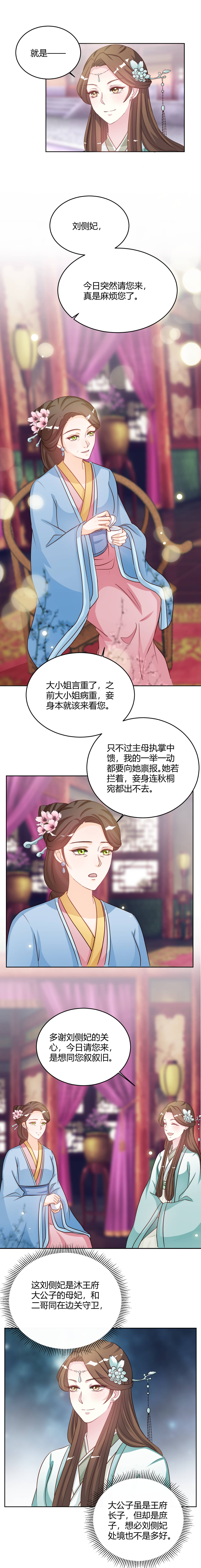 六宫风华漫画,第29章：需要刘侧妃帮忙5图