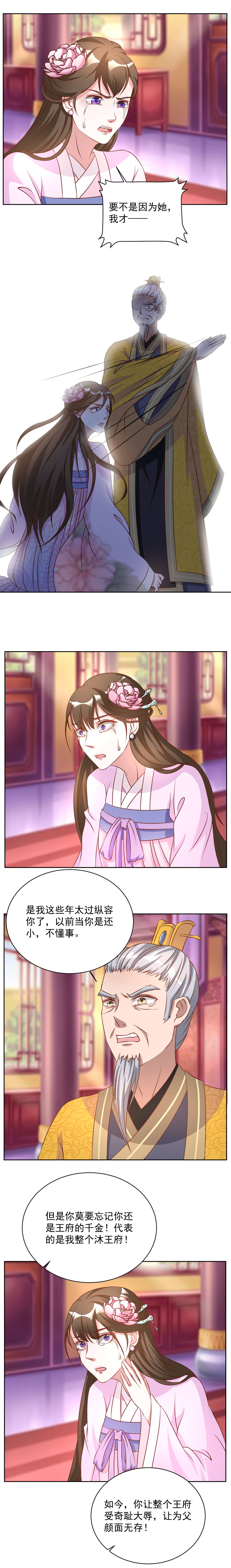 六宫风华漫画,第33章：这个家你待不下去了！5图