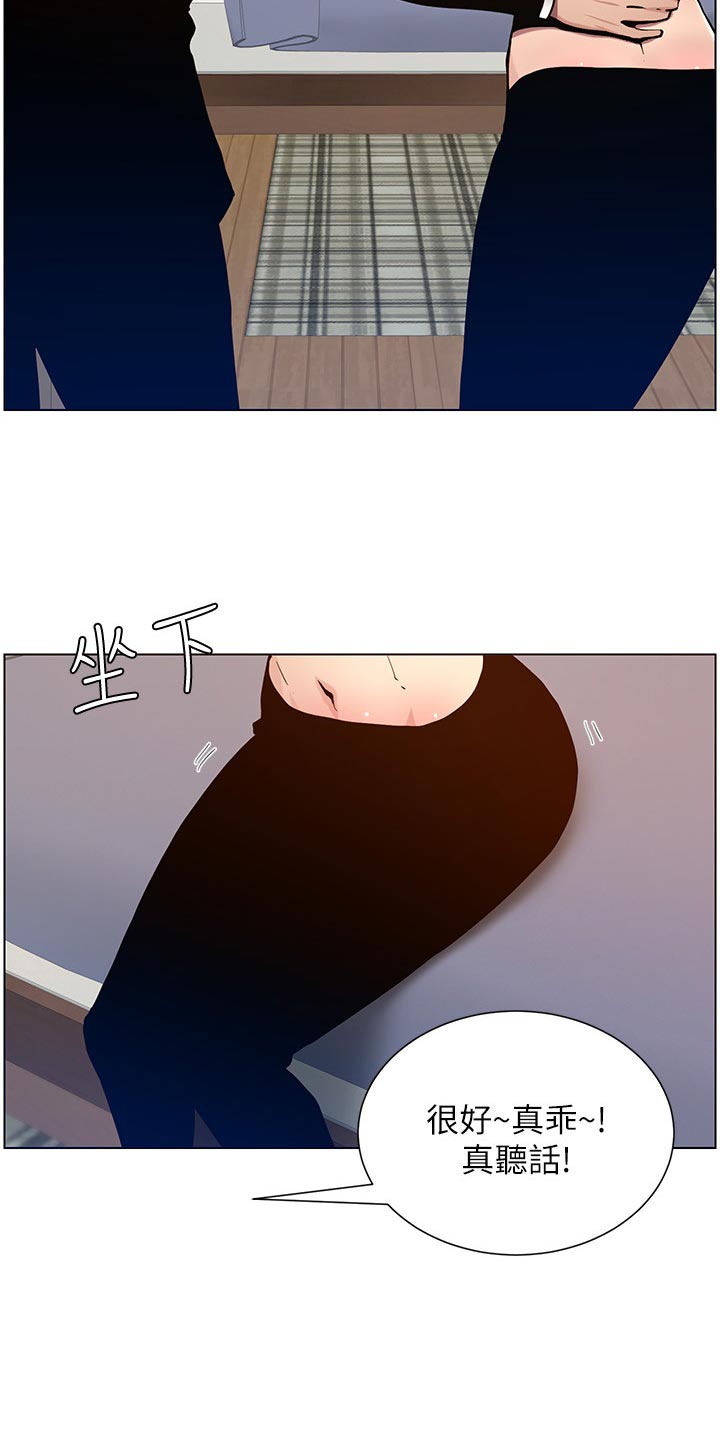 假爸爸漫画,第201章：打气3图