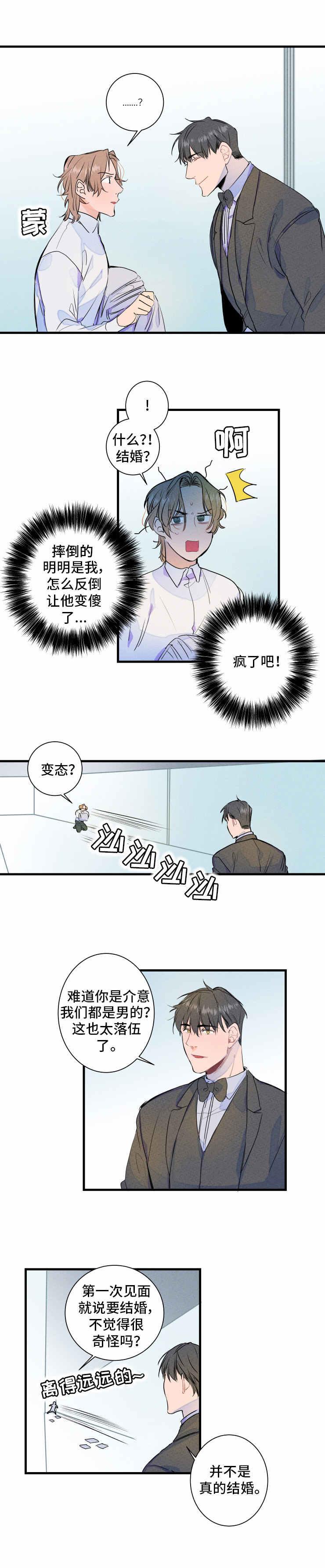 结婚合约图片漫画,第1章：结婚2图
