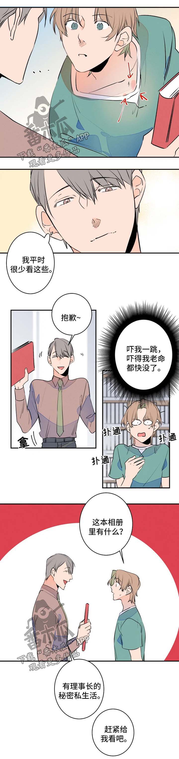 结婚合照姿势漫画,第44章：照片分享5图