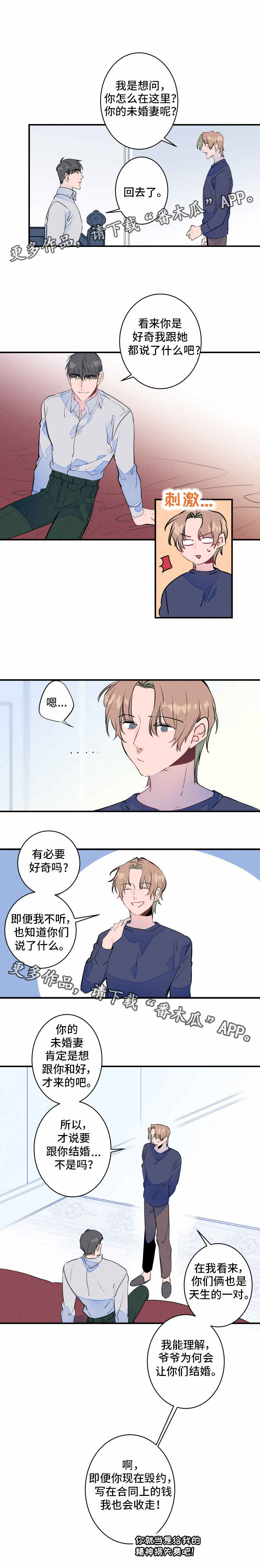 结婚合砖是什么意思漫画,第23章：误会3图