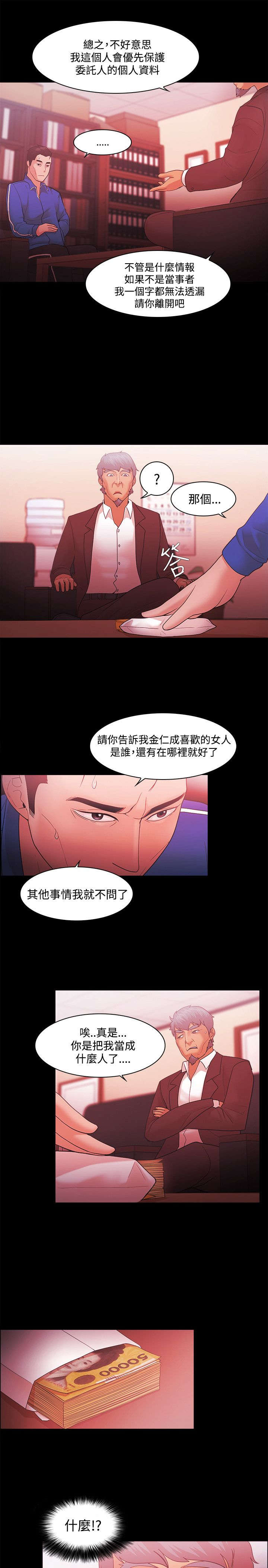 升职后感谢领导漫画,第64章：暗中联络5图